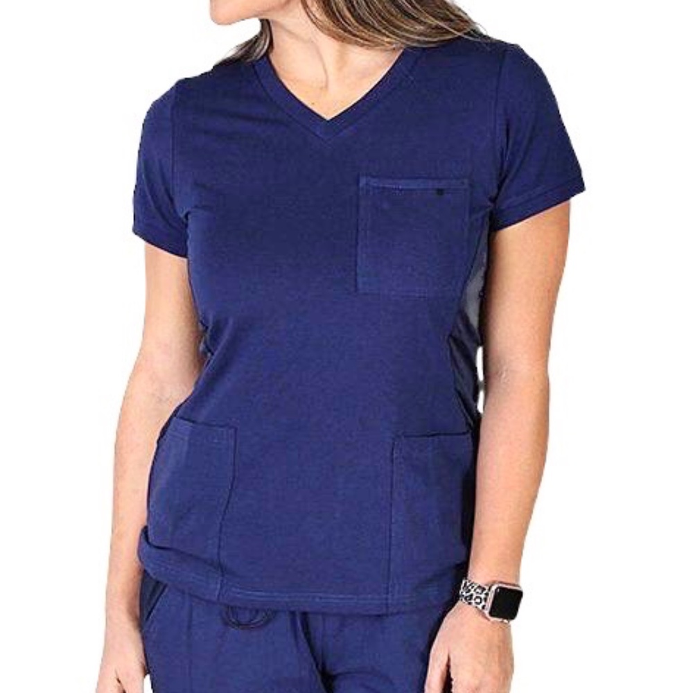 Benefit Medical Stealth Navy Blue Top